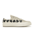 Converse Chuck Taylor All Star 70 Ox Comme des Garcons PLAY Multi-Heart Milk