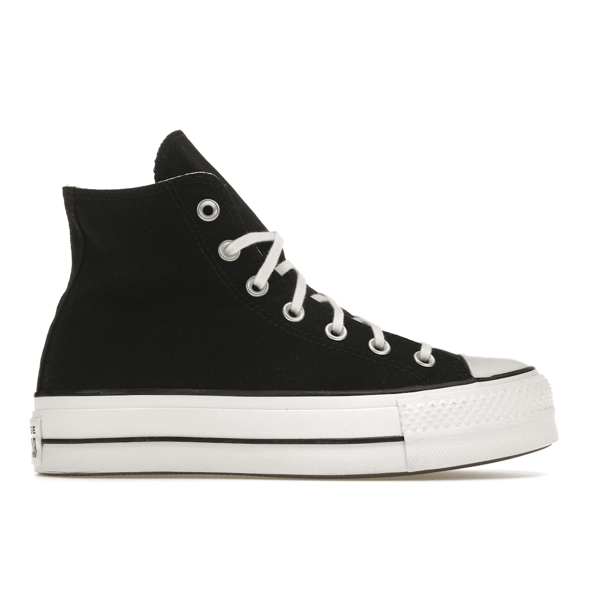Converse Chuck Taylor All Star Hi Platform Black White — 36