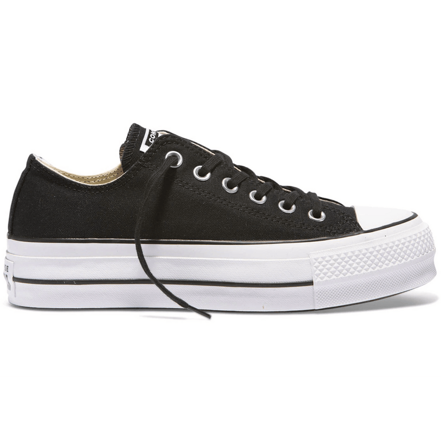 Converse Chuck Taylor All Star Lift Ox Black White — 36