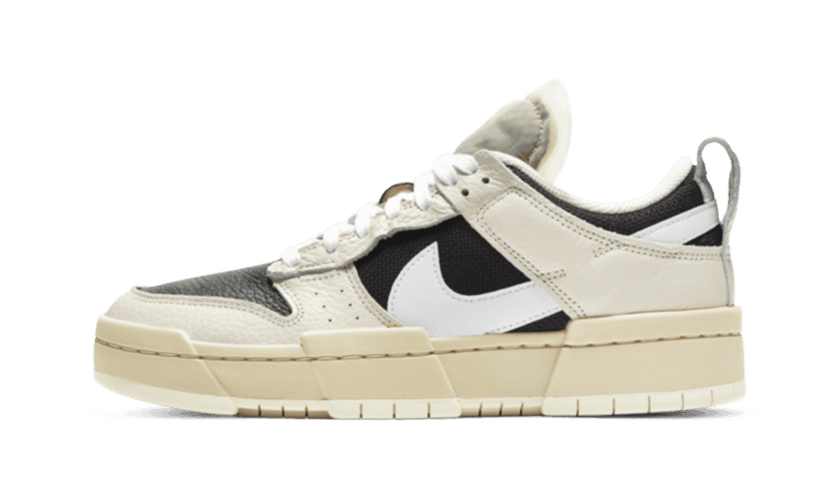 Dunk Low Disrupt Black Pale Ivory — 36