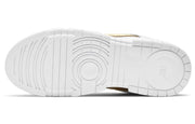 Dunk Low Disrupt White Metallic Gold