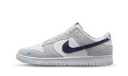 Dunk Low Mini Swoosh Grey