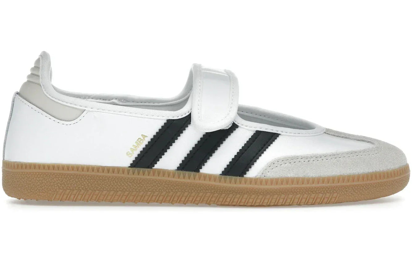Adidas Samba Jane White Black Gum — 36