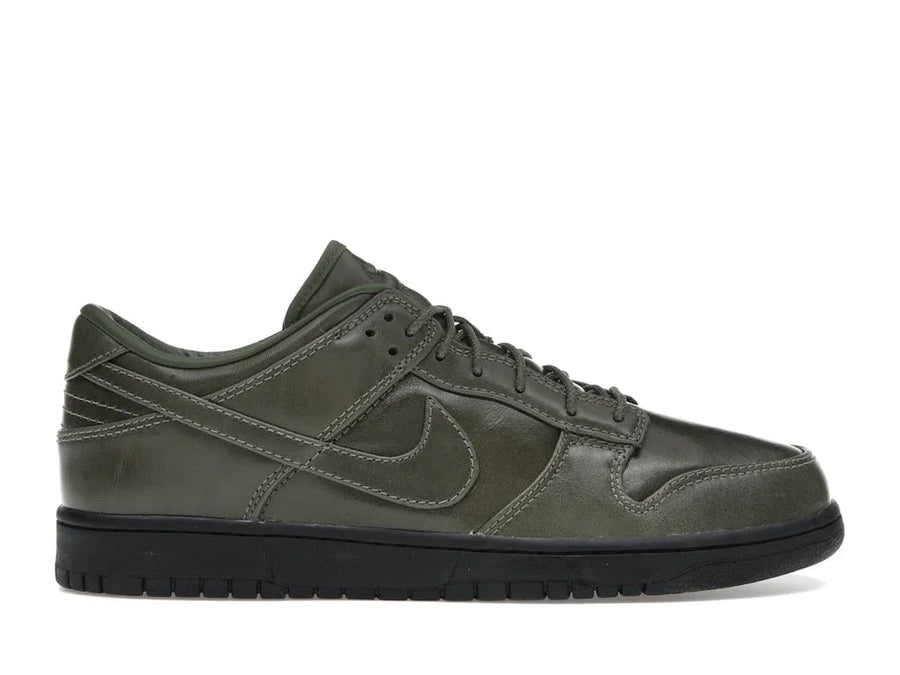 Nike Dunk Low Retro Premium Army Olive Black — 36