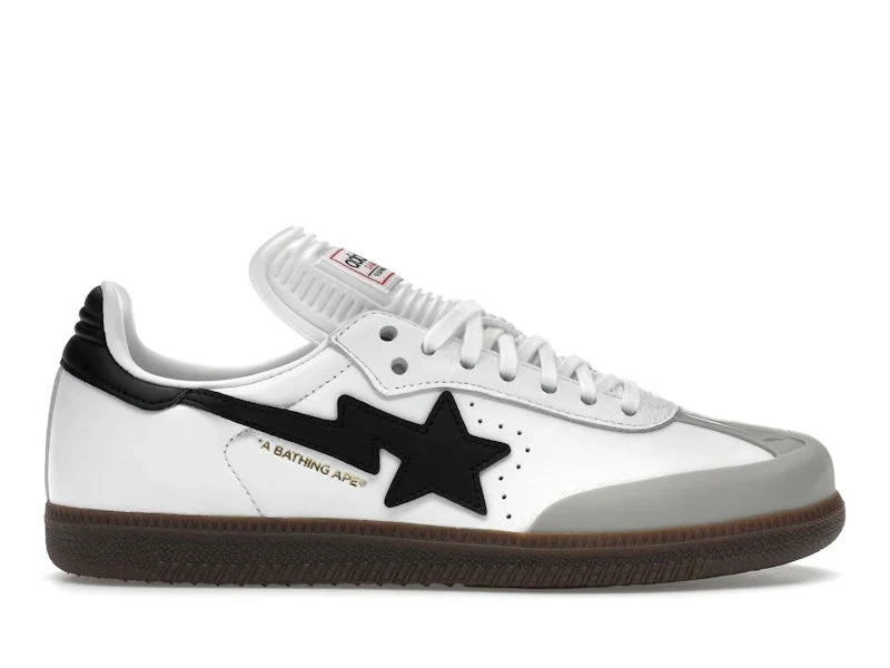 adidas Samba Bape White Black Gum — 36