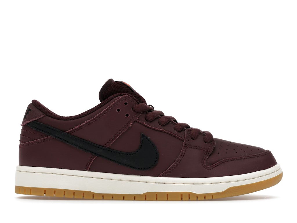 Nike SB Dunk Low Pro Burgundy Crush — 36