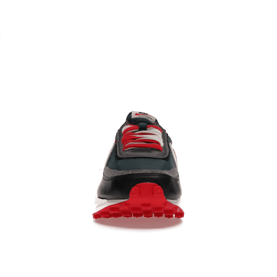 LD Waffle X Sacai X Undercover Midnight Spruce University Red — 36