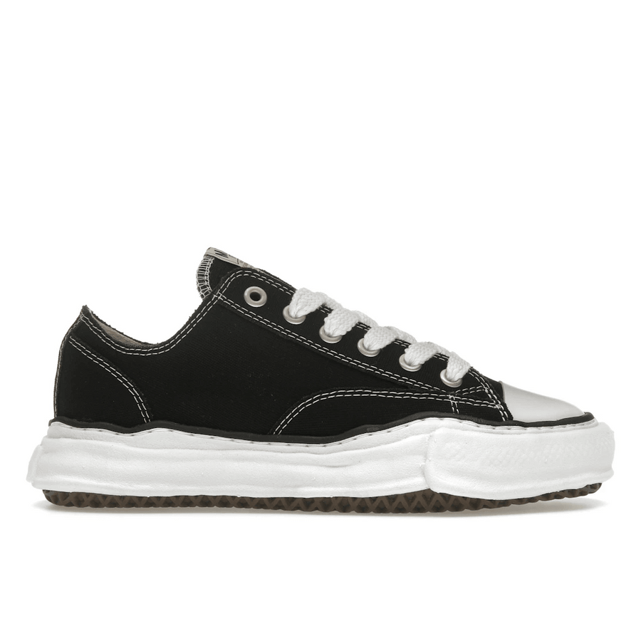 Maison Mihara Yasuhiro Peterson OG Sole Canvas Low Black — 36