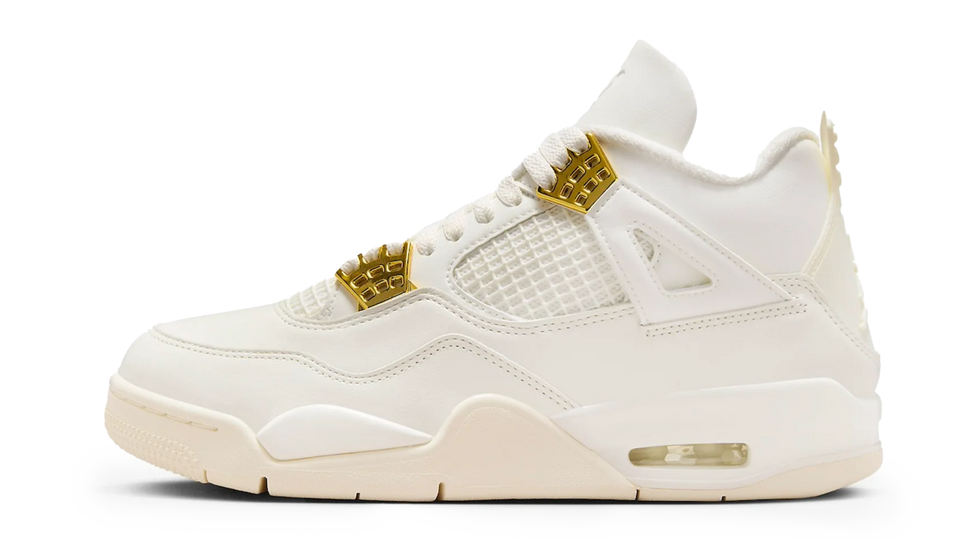 Jordan 4 Retro Metallic Gold — 36