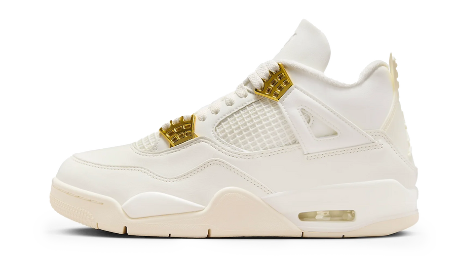 Jordan 4 Retro Metallic Gold — 36