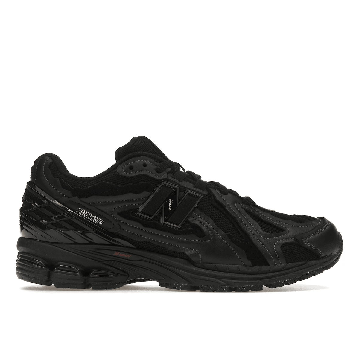 New Balance 1906D Protection Pack Black Leather — 36