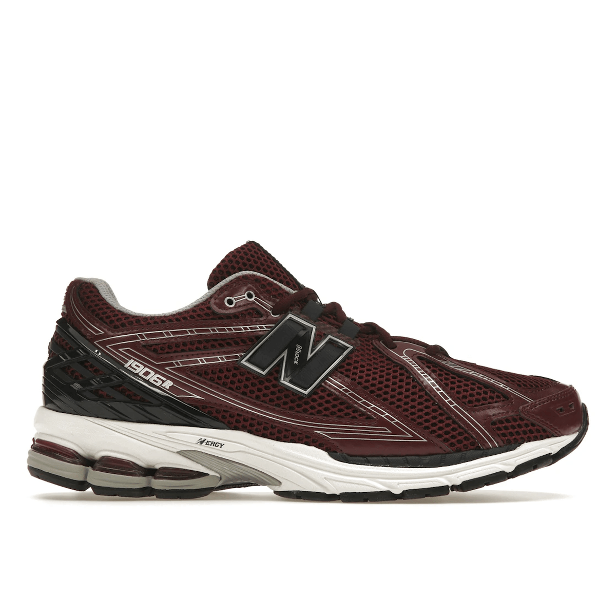 New Balance 1906R Burgundy Black — 36