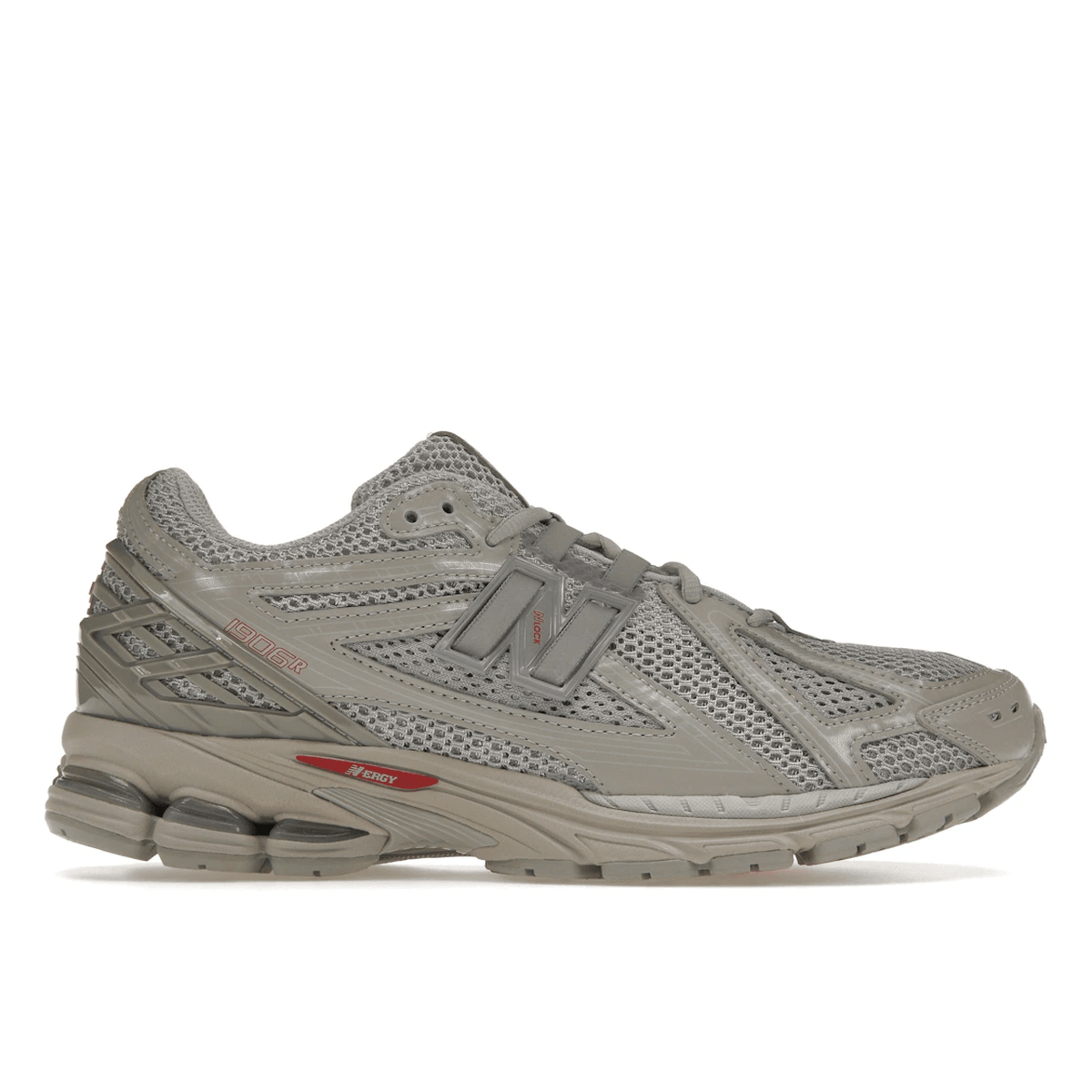 New Balance 1906R Gray Deep Red — 36