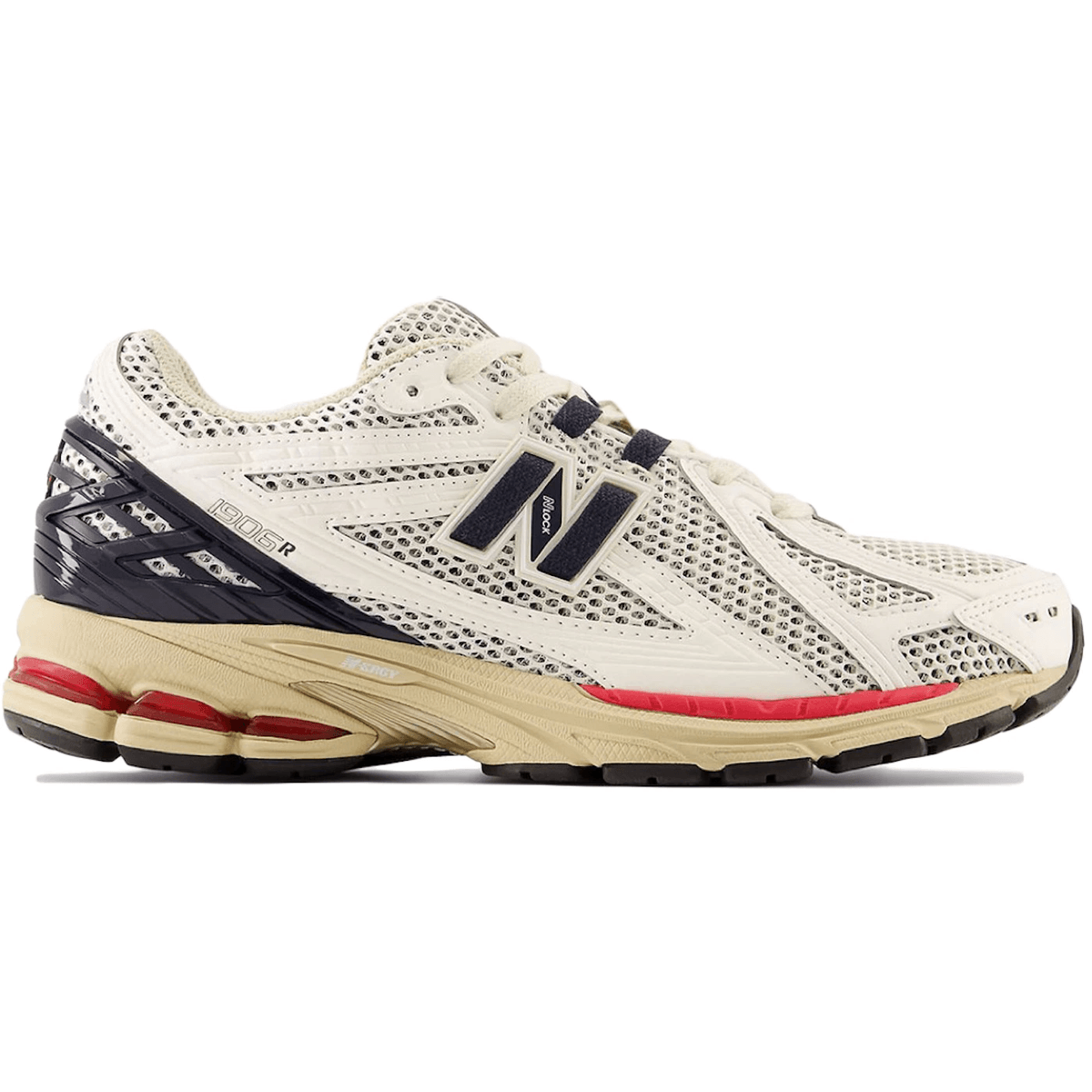 New Balance 1906R Sea Salt Eclipse True Red — 36