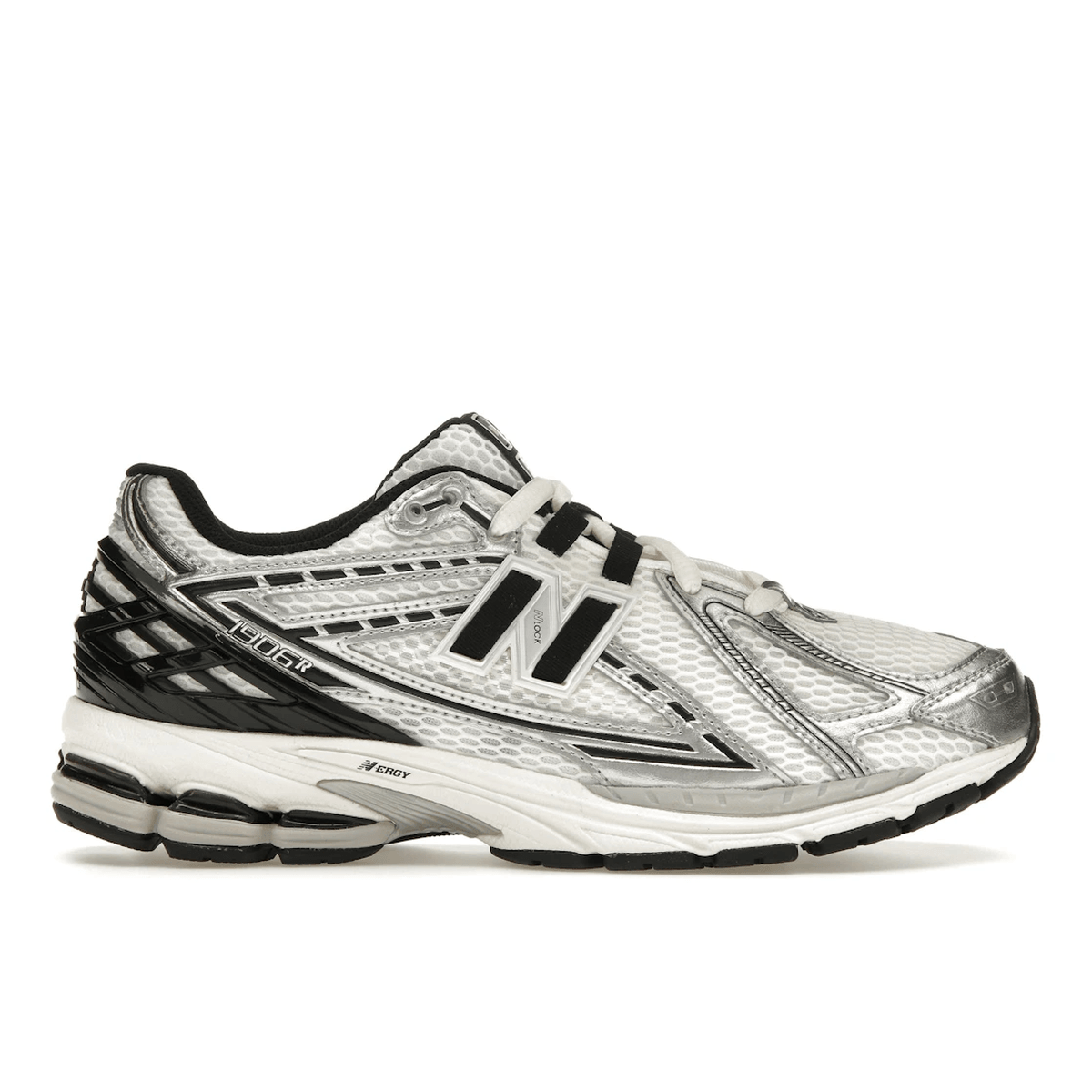 New Balance 1906R Silver Black — 36