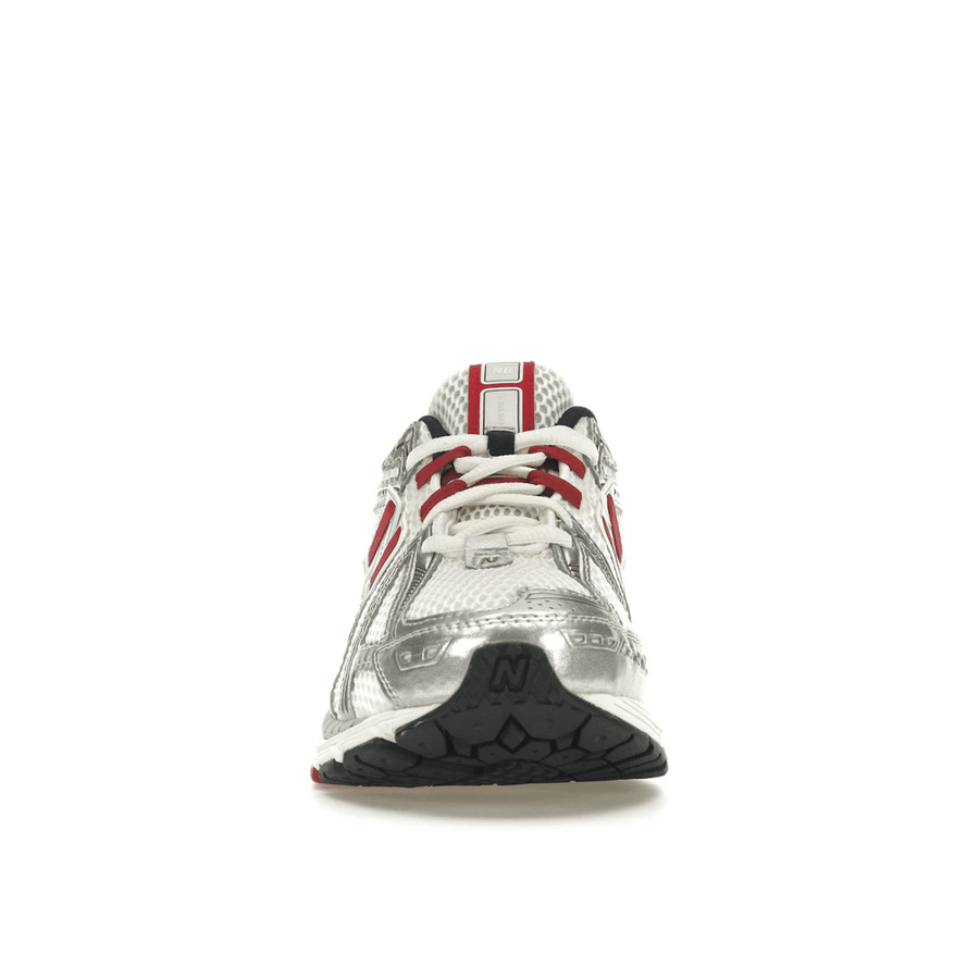 New Balance 1906R Silver Classic Crimson — 36