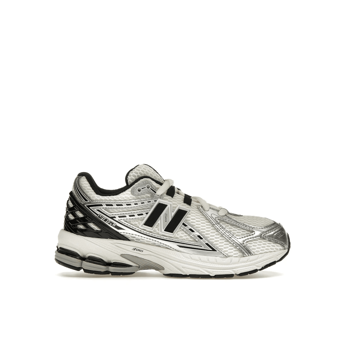 New Balance 1906R Silver Metallic Black — 36