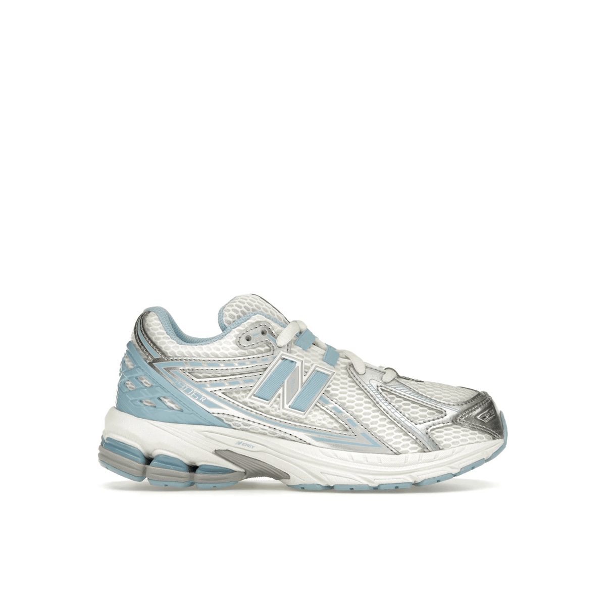 New Balance 1906R Silver Metallic Chrome Blue — 36