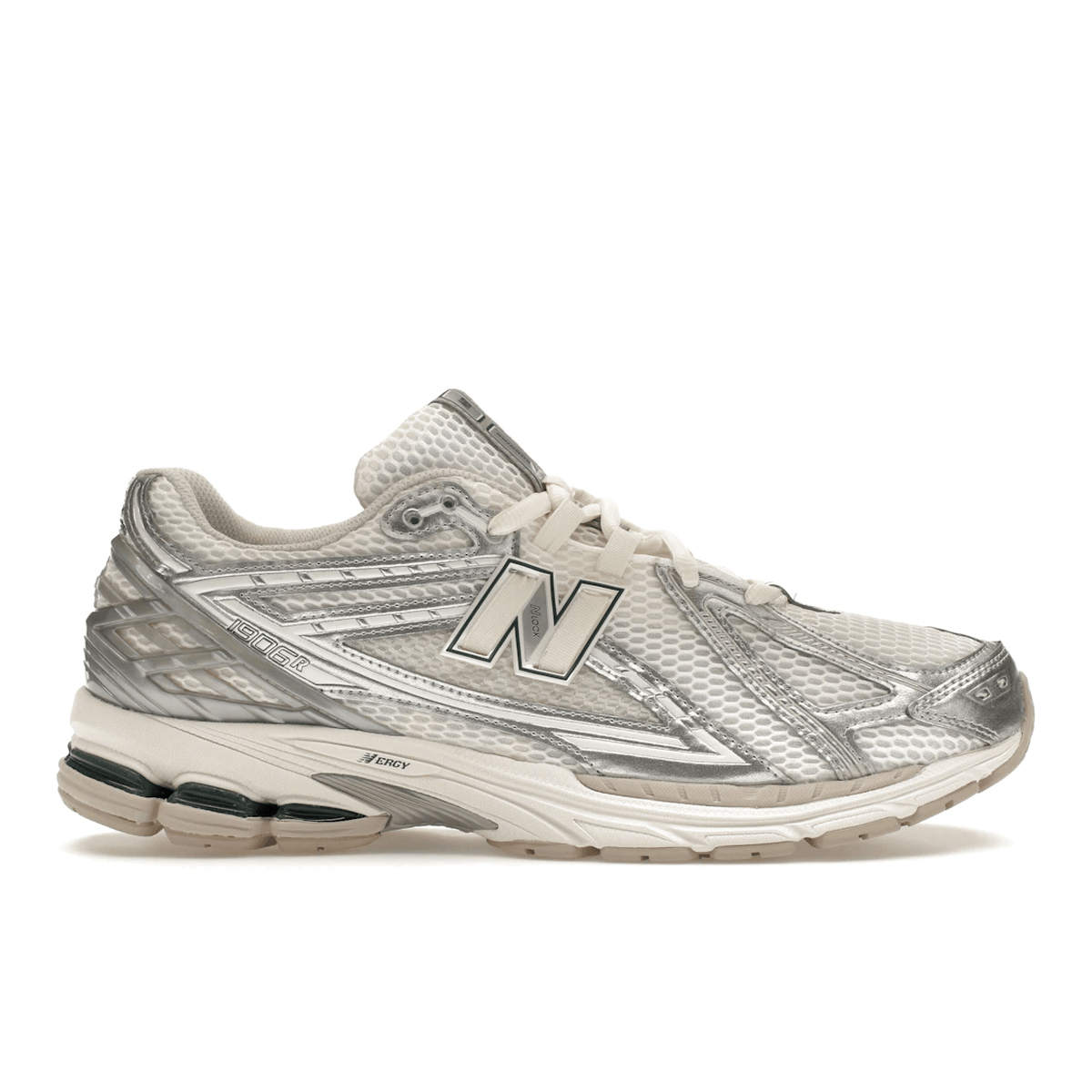 New Balance 1906R Silver Metallic Sea Salt — 36