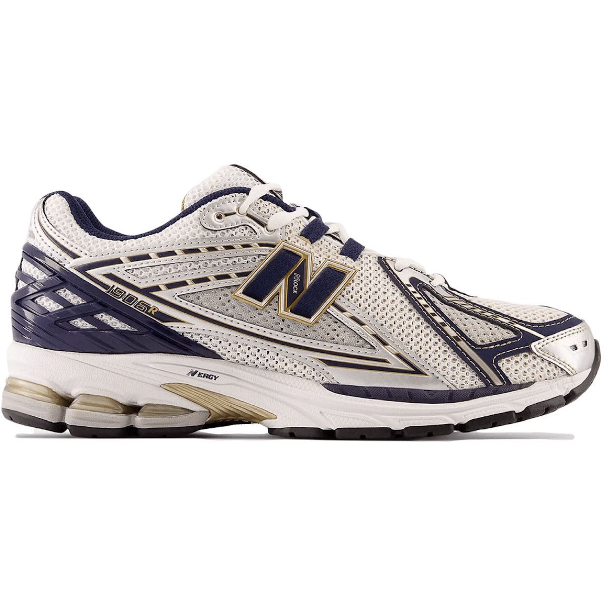 New Balance 1906R White Navy Gold — 36