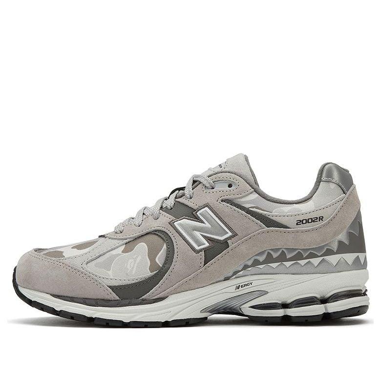 New Balance 2002 X Bape Apes Together Strong - Gray Camo — 36