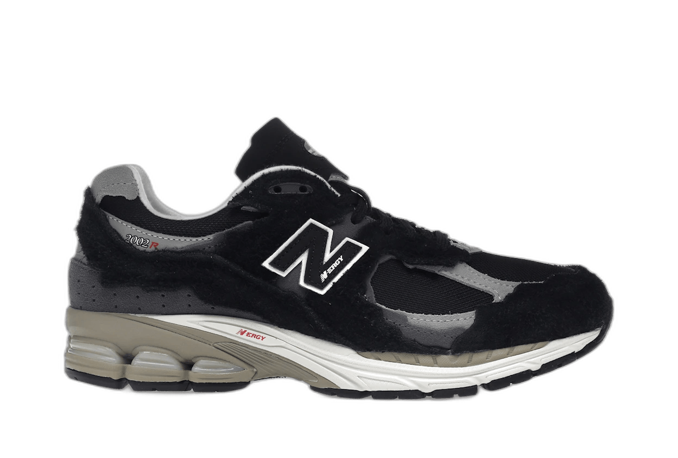 New Balance 2002R Protection Pack Black Grey — 36