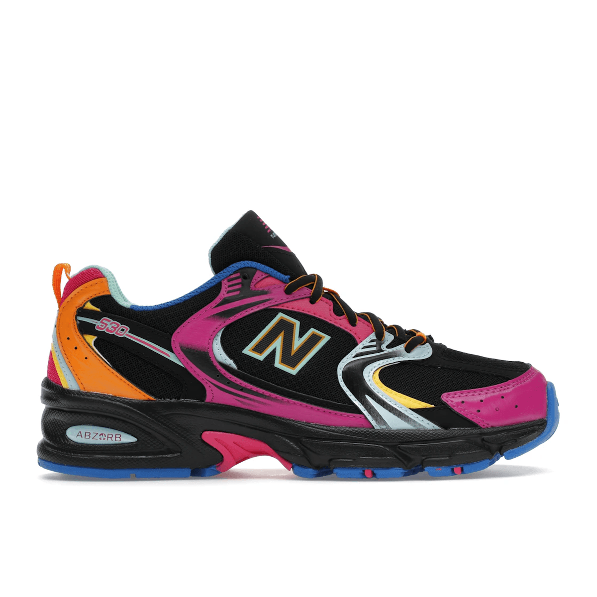 New Balance 530 Black Multi-Color — 36