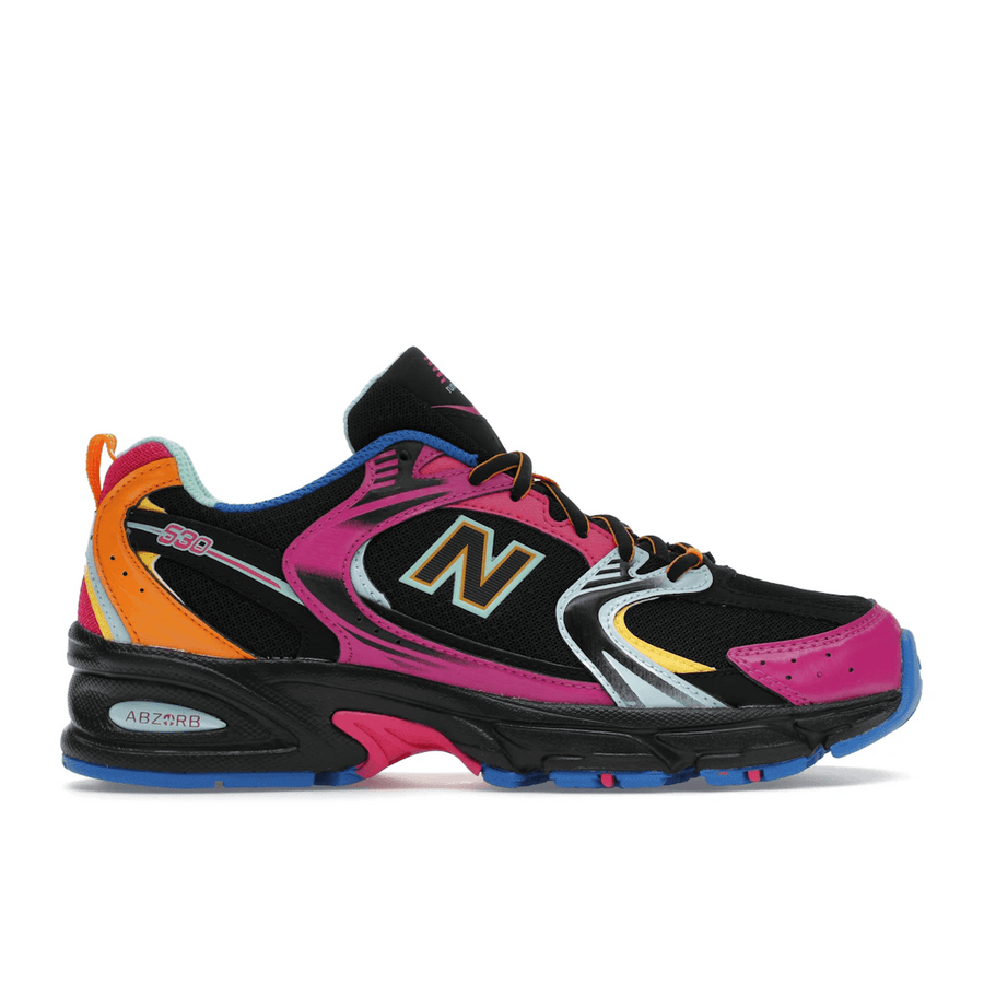 New Balance 530 Black Multi-Color — 36