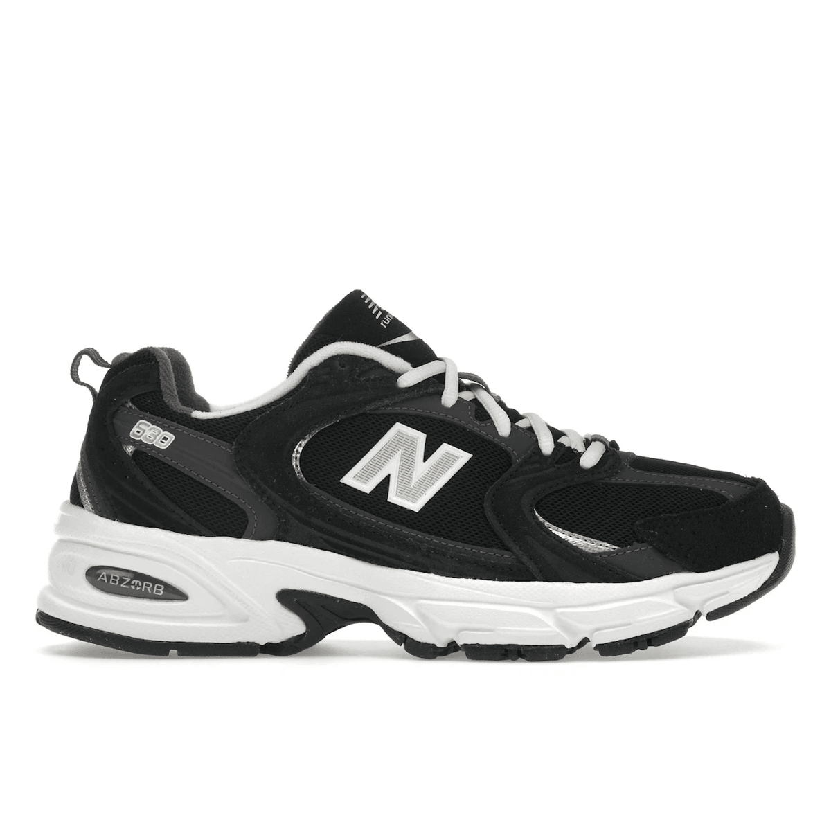 New Balance 530 Classic Black Grey — 36