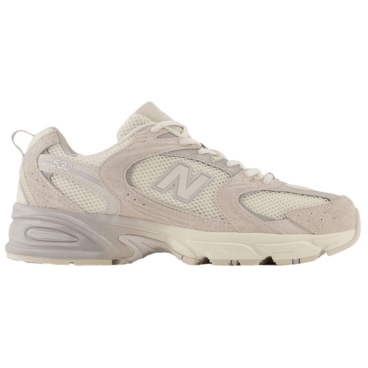 New Balance 530 Moonbeam Raw Cashew Raincloud — 36