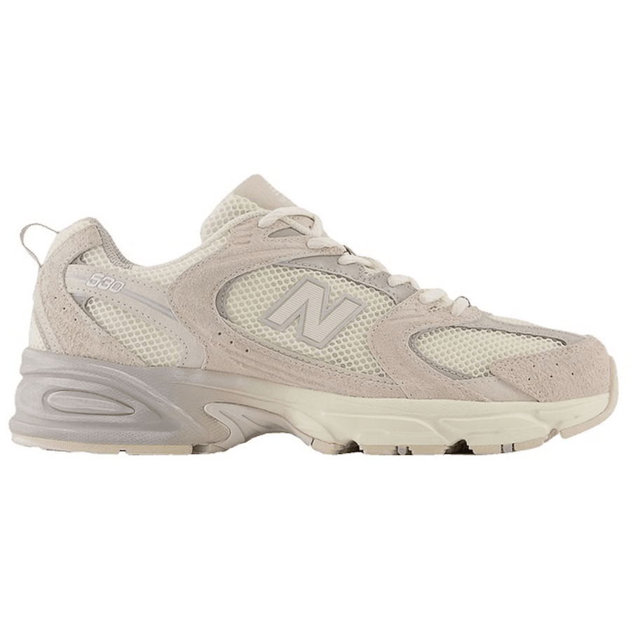 New Balance 530 Moonbeam Raw Cashew Raincloud — 36