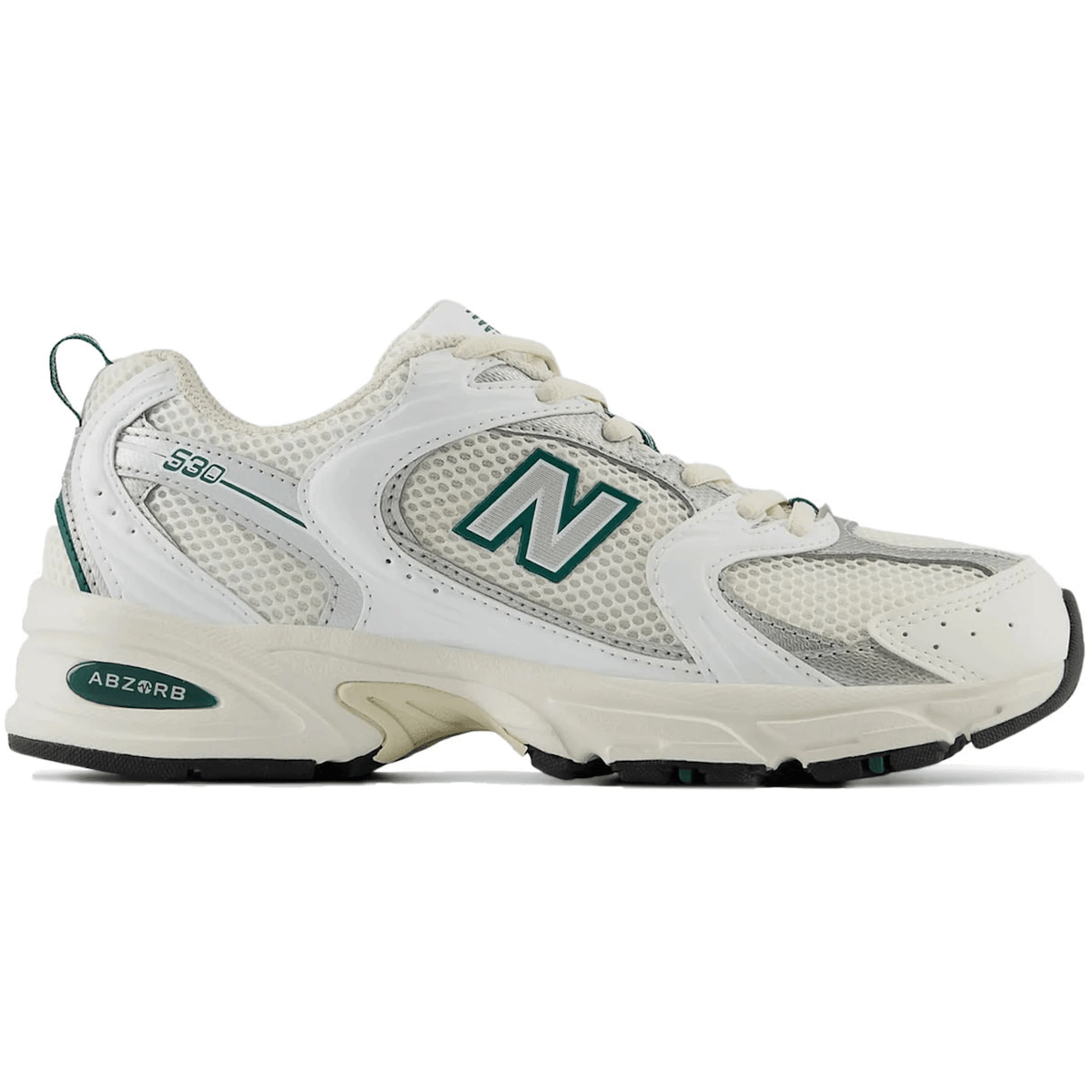 New Balance 530 Sea Salt Marsh Green — 36