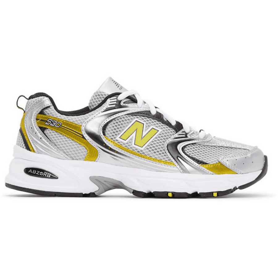 New Balance 530 Silver Yellow — 36