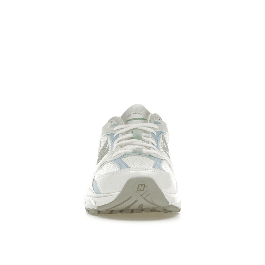 New Balance 530 White Light Chrome Blue Clay Ash — 36