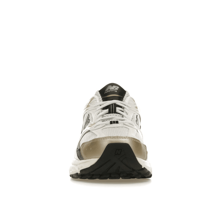 New Balance 530 White Light Gold Metallic — 36