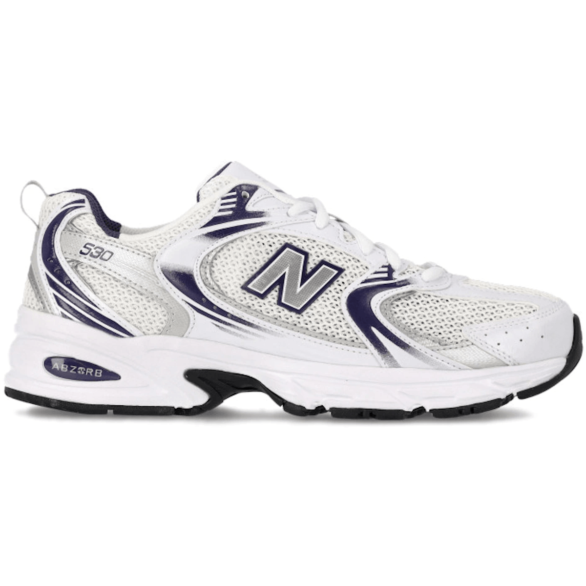 New Balance 530 White Navy — 36