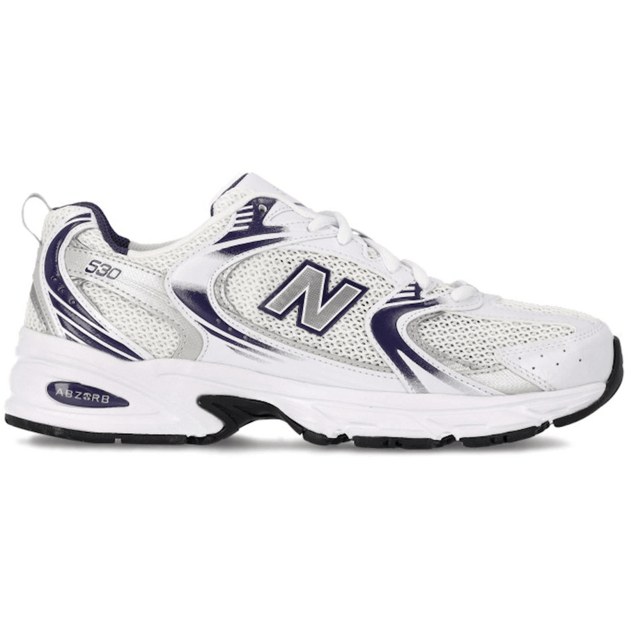 New Balance 530 White Navy — 36
