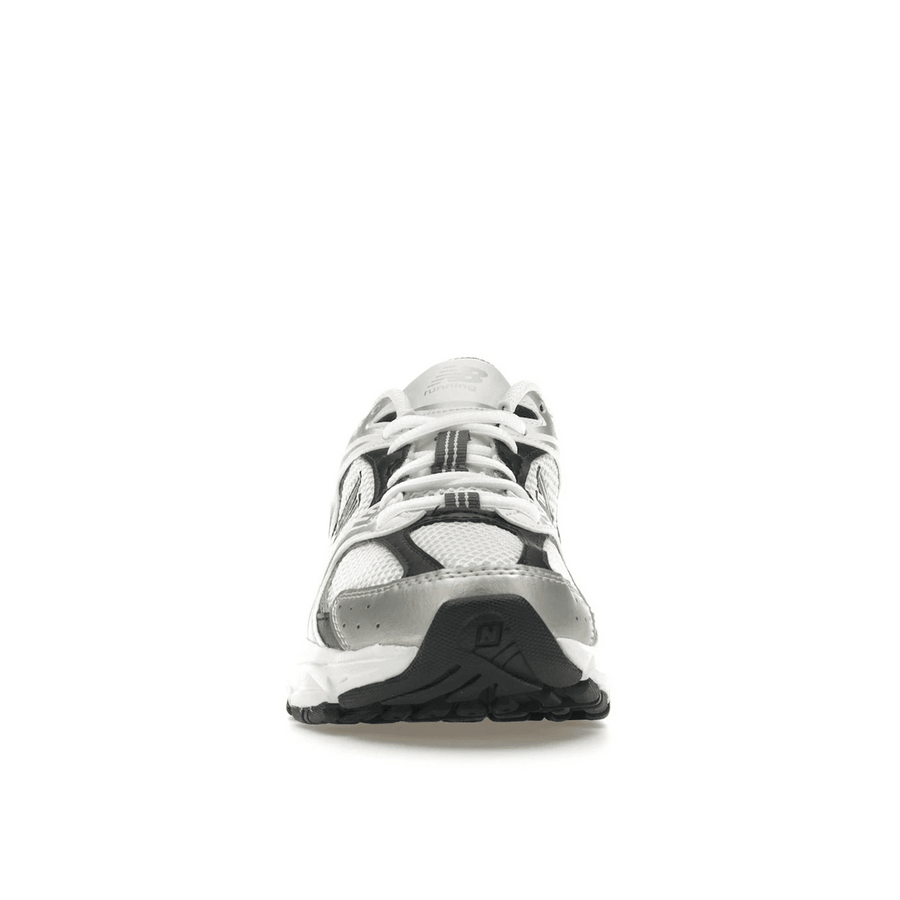 New Balance 530 White Silver Metallic Black — 36