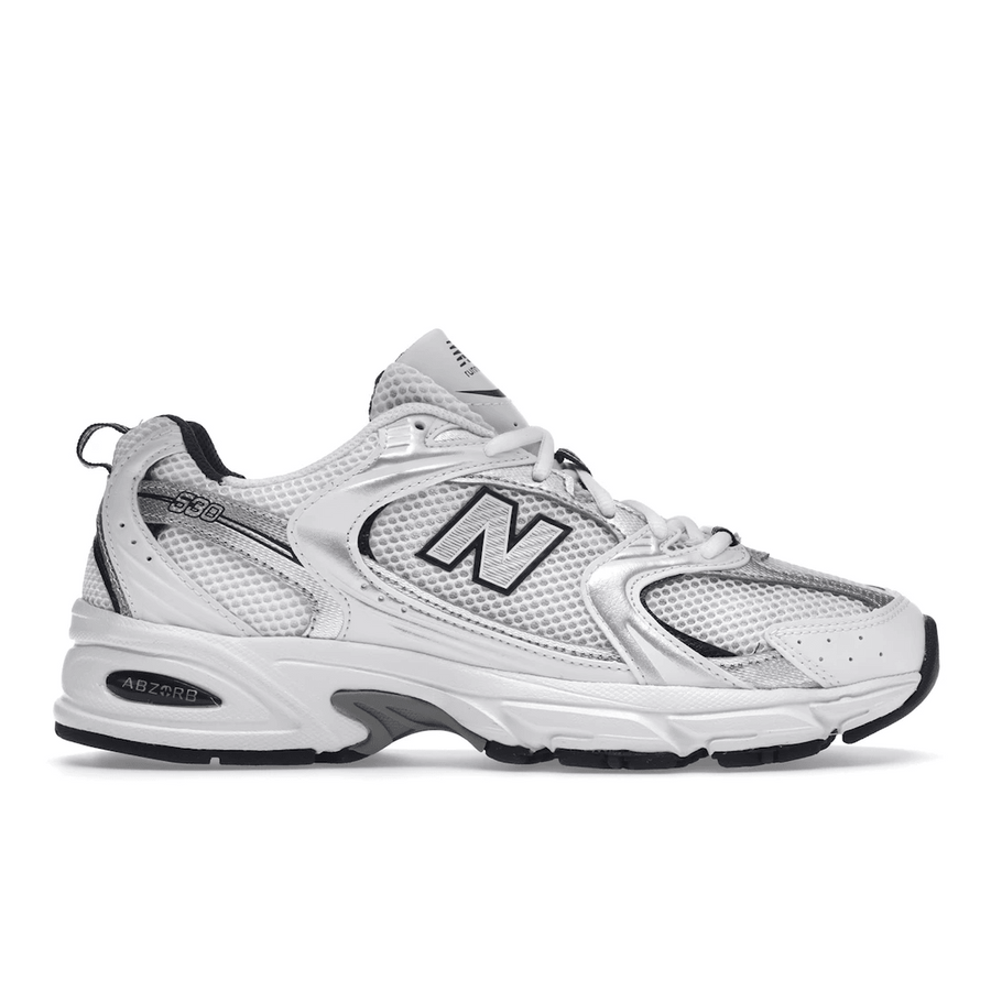 New Balance 530 White Silver Navy — 36