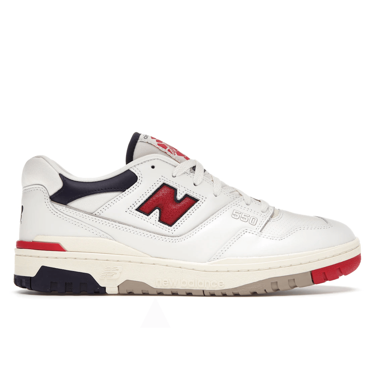 New Balance 550 Aime Leon Dore White Navy Red — 36