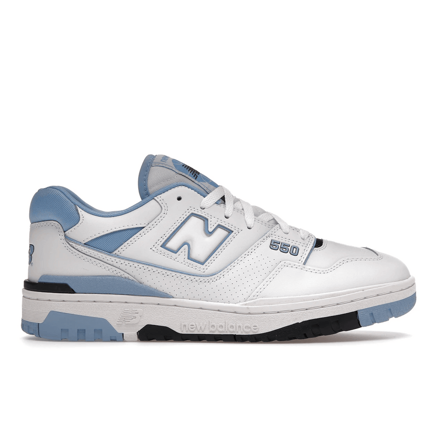 New Balance 550 UNC White University Blue — 36