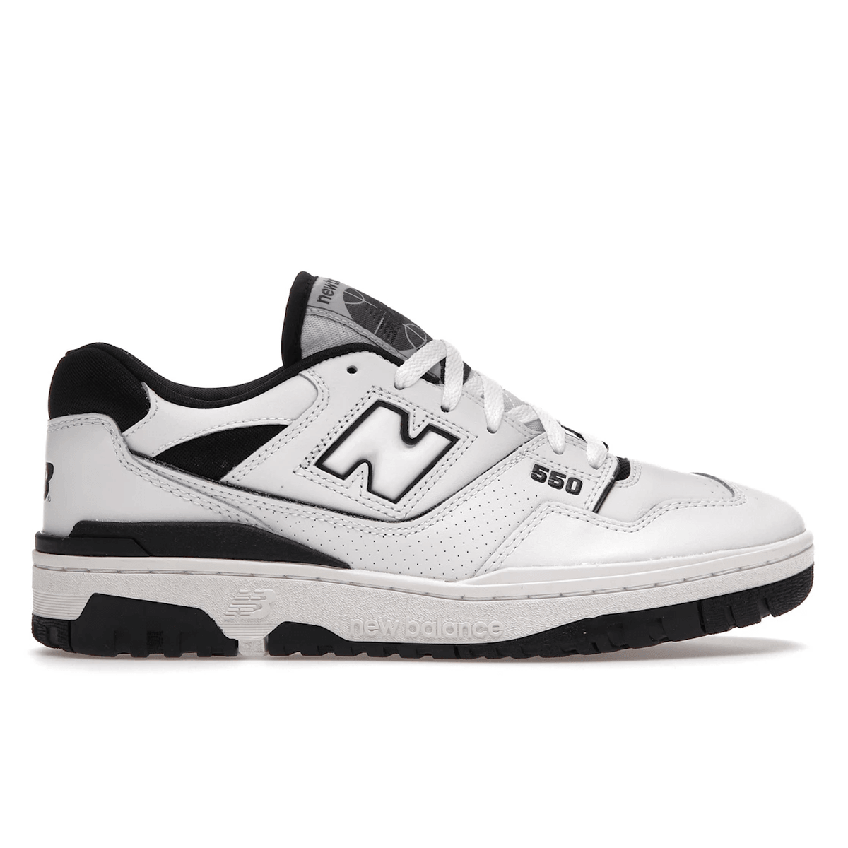 New Balance 550 White Black — 36
