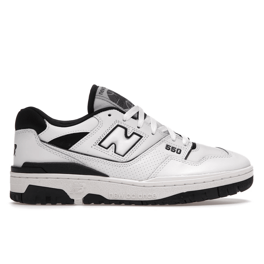 New Balance 550 White Black — 36