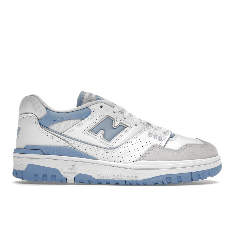 New Balance 550 White Blue Haze Rain Cloud — 36
