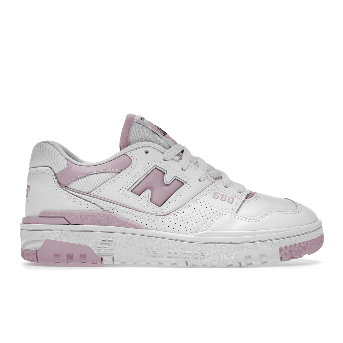 New Balance 550 White Bubblegum Pink — 36