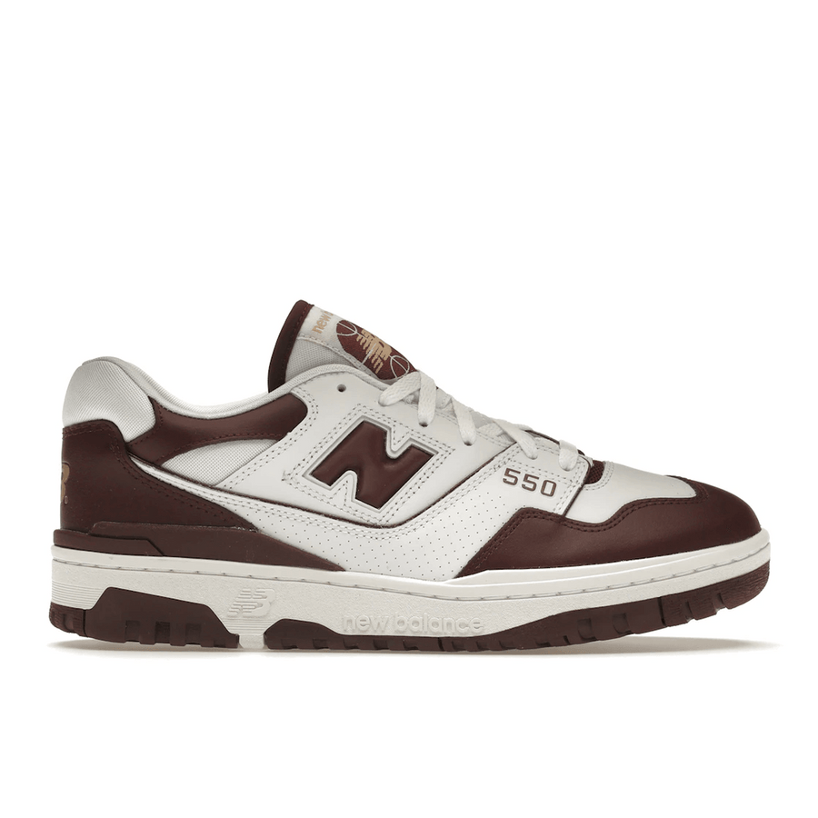 New Balance 550 White Burgundy — 36