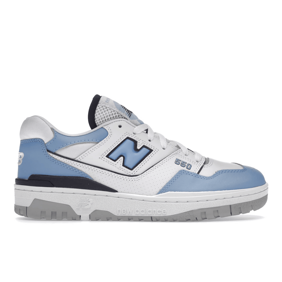 New Balance 550 White Carolina Blue — 36