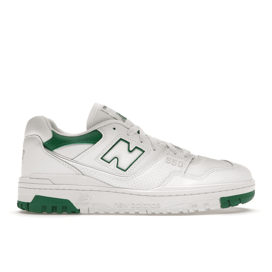 New Balance 550 White Classic Green — 36
