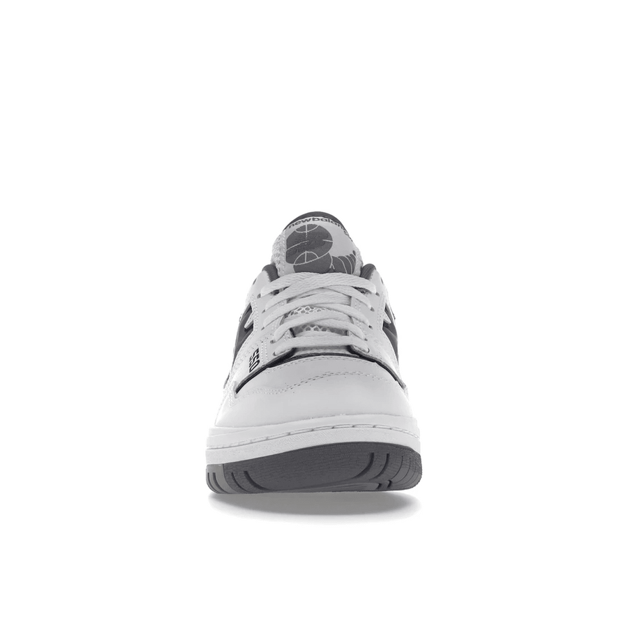 New Balance 550 White Gray Dark Grey — 36