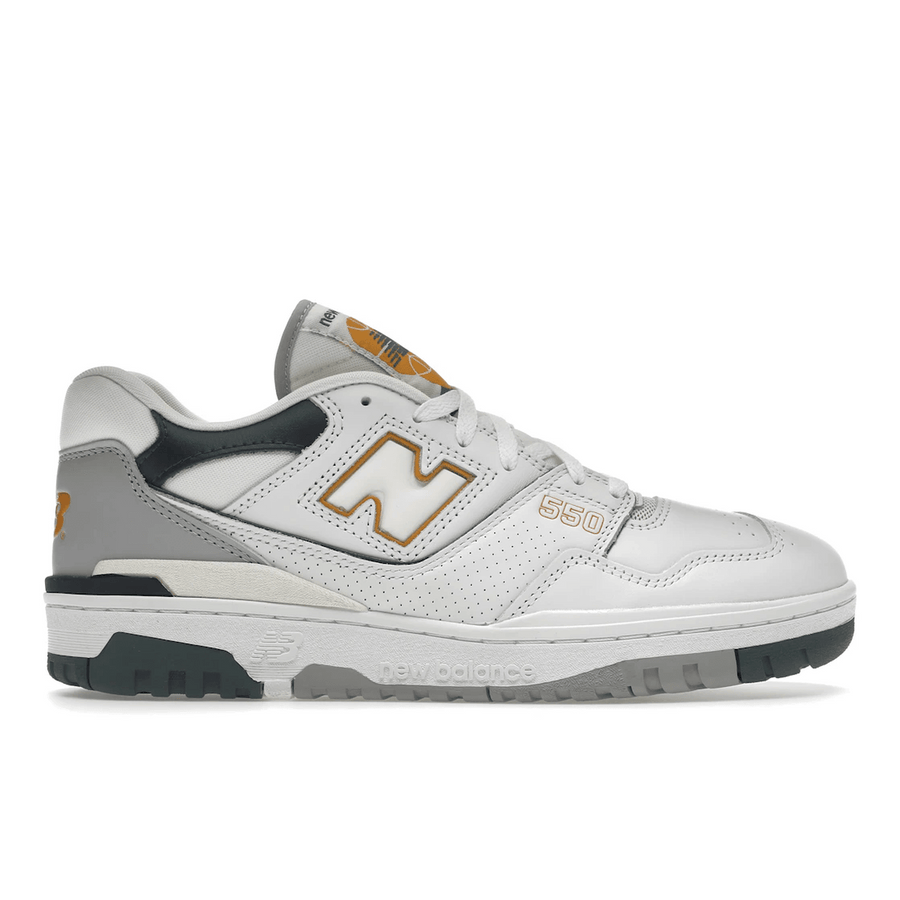 New Balance 550 White Nightwatch Green — 36